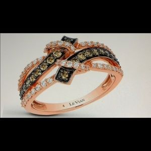 {Le vian} 14k Gold Ring with Chocolate Diamonds